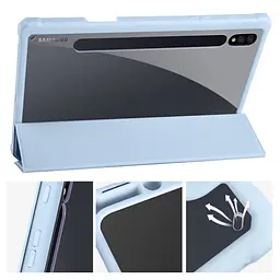 Чохол TPUCristal SlimTPU Spen holder Samsung Galaxy Tab S10 Fe Голубий - мініатюра 6