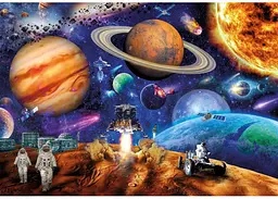 Пазл Clementoni Super: Космічна місія (Super - Space Mission Puzzle - 300 pcs.), 300 ел. (21724) - мініатюра 2