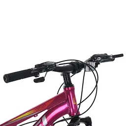 Велосипед MTB2601-3, 26 дюймів, алюмінієва рама 13 Shimano 21SP фуксія - мініатюра 5