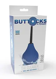 Анальний душ Buttocks The Cleaner S 75 мл (синій) - мініатюра 2