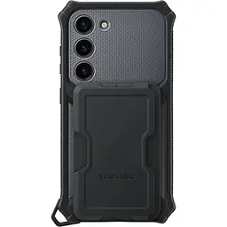 Оригінальний протиударний чохол Samsung для Galaxy S23 Plus (6.6") Rugged Gadget Case EF-RS916CBEGRU Titan