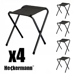 Стіл туристичний складаний зі стільцями Heckermann 120×60 - мініатюра 4