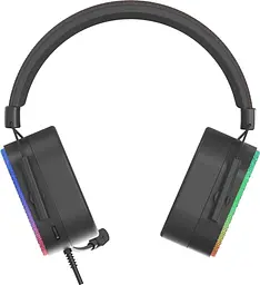 Ігрова гарнітура Xtrike Me GH-606 RGB XBOX/PS/PC Black (GH-606) - мініатюра 3