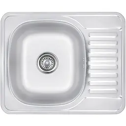 Кухонна мийка Brinex 5848 0,8 мм, врізна BRIN5848SAT08