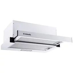 Витяжка телескопічна MINOLA HTL 5214 WH 700 LED - мініатюра 3