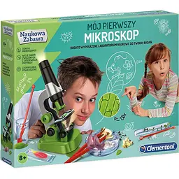 Науковий набір Мій перший міні мікроскоп - Clementonі 50071