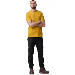 Футболка Fjallraven Hemp Blend Out Here T-shirt M XL ochre - мініатюра 6