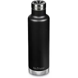 Термопляшка Klean Kanteen Insulated Classic Pour Through Cap 750 мл Black (1017-1009481)