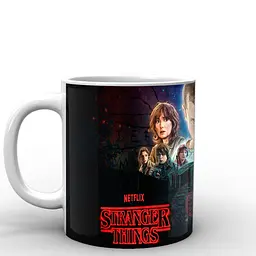 Кухоль GeekLand Stranger Things Дуже дивні справи постер ST.02.021 330 мл білий - мініатюра 3