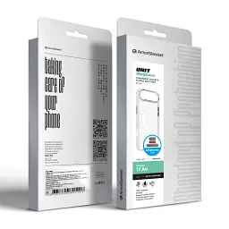 Чохол-накладка ArmorStandart Unit MagCase для Apple iPhone Air Matte Clear Silver + Pink Button Set - мініатюра 7