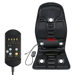 Масажна накидка No Brand Massage Cushion JB-100B з підігрівом 220V Black - мініатюра 2