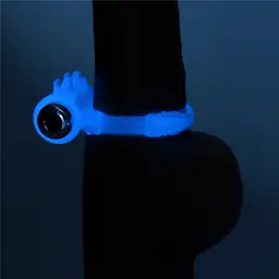 Ерекційне вібро кільце LUMINO PLAY VIBRATING PENIS RING LOVETOYS 66-LV343215 99068 - мініатюра 5