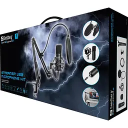 Мікрофон Sandberg Streamer Kit USB [126-07] [105650] - мініатюра 3