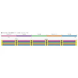 Шнур YGK X-Braid Ultra2 Max WX8 100m (5 colors) 2 15.5kg - мініатюра 3