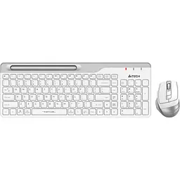 Комплект (клавіатура + миша) A4Tech FB2535C (lcy White) [80792]