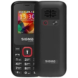 Мобільний телефон Sigma X-style 171 MINI Track Black-Red (4827798813744)