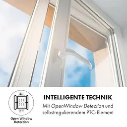 Інфрачервоний обігрівач Klarstein Hot Spot Crystal Flow для ванної кімнати 36 м² 2000 Вт 5-40 °C LED (10035035) - мініатюра 10