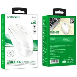 Бездротова миша Borofone BG7 2.4G Platinum Business Wireless Mouse біла - мініатюра 2