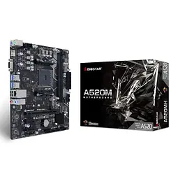 Материнська плата Biostar A520MH 6.1 (A520MH 6.1) (Socket AM4, AMD A520, Micro-ATX) Б/в - мініатюра 4