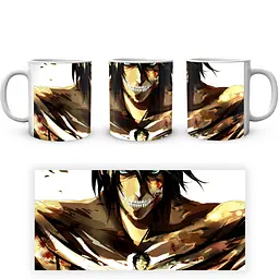 Кухоль GeekLand Attack on Titan Атака Титанів Ерен AOT 002.08 330 мл білий - мініатюра 4