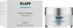 Маска для обличчя Klapp Hyaluronic Mask, 50 мл - мініатюра 2