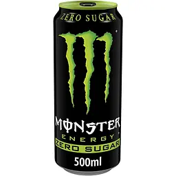 Напій енергетичний безалкогольний Monster Energy Zero без цукру з/б 0.5 л