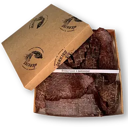 Бокс м'ясних чипсів "Яловичина" маленький Jerkins