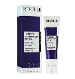 Зволожуючий денний крем для обличчя з SPF30 Retinol Revuele 40 мл - мініатюра 2