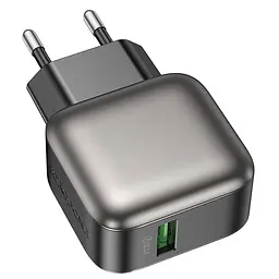 МЗП Borofone BAS52A Absolute QC3.0 18W (1USB-A) Black - мініатюра 4