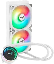 Водяне охолодження AeroCool Oasis L240 ARGB White (ACLA-OA24117.21) - мініатюра 2