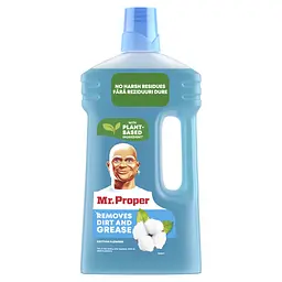 Миюча рідина для підлоги та стін Mr. Proper Cotton Flowers, 1 л - мініатюра 2