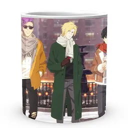 Кухоль GeekLand Banana Fish Бананова Риба BF 02.14 330 мл білий - мініатюра 2