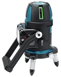 Нівелір лазерний акумуляторний Makita SK312GDZ (20 м, 4 промені, зелений, CXT, без акумулятора та зарядного пристрою) - мініатюра 8