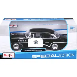 Ігрова автомодель Maisto 1955 Buick Century 1:26 (31295 black) - мініатюра 18