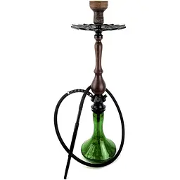 Кальян KARMA HOOKAH 3.1 Brown (Craft Crash Green) - мініатюра 2