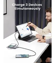 Зовнішній акумулятор Ugreen PB206 10000mAh 20W Mini Magnetic Wireless (15086) - мініатюра 6