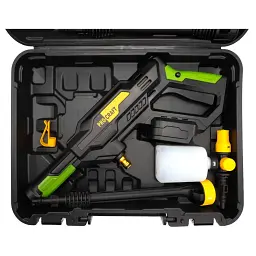 Портативна акумуляторна мийка Procraft CW20 — 20 В, 3 рівні тиску, насадка 6 в 1, кейс - мініатюра 7