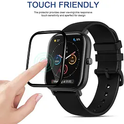 Захисна плівка Amazfeel для смартгодинника Amazfit GTS/GTS2 з рамкою (2 шт.) - мініатюра 4