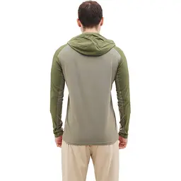 Сорочка чоловіча Turbat Maya Hood Trek Mens S Оливковий - мініатюра 3
