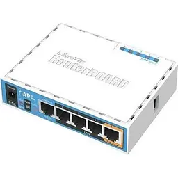 Бездротовий маршрутизатор (роутер) Mikrotik hAP ac lite (RB952Ui-5ac2nD) [47096] - мініатюра 1