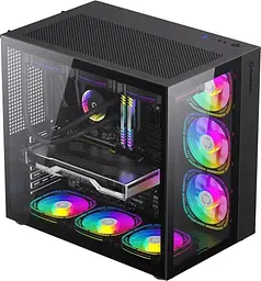 Корпус GameMax Infinity Black (Infinity BK) Без БП Б/в - мініатюра 2