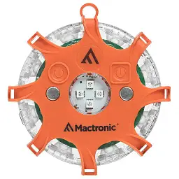 Комплект професійних ліхтарів Mactronic X-Flare Magnetic Red Blue Amber Recharg 30 Lm 12 V 220 V (PSD0112) - мініатюра 7