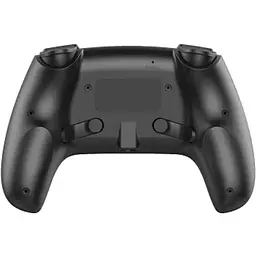 Геймпад бездротовий Data Frog PS-P02 для ПК та PS4 з додатковими задніми кнопками Чорний - мініатюра 2