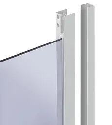 Набір Lidz Душова кабіна Wawel SC80x80.SAT.LOW.GR, квадратна, скло тоноване 4 мм + Душовий піддон Kapielka ST80x80x14 - мініатюра 3