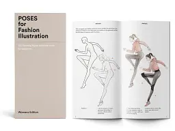 Poses for Fashion Illustration (Card Box) - мініатюра 5