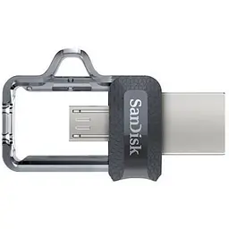 USB флеш накопичувач SanDisk 256GB Ultra Dual Drive USB 3.0 OTG (SDDD3-256G-G46) - мініатюра 3