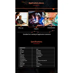 Миша MeeTion Backlit Gaming Mechanical Mouse RGB MT-M990S - мініатюра 4