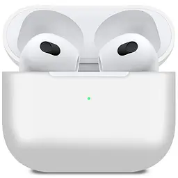 Чохол для навушників MAKE Apple AirPods 3 Silicone White