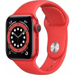 Смарт-годинник Apple Watch Series 6 GPS 44mm (PRODUCT)RED Aluminum Case w. (PRODUCT)RED Sport B. (M00M3)