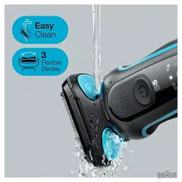 Електробритва BRAUN Series 5 51-M1000s BLACK / MINT - мініатюра 5